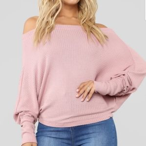 FashionNova Off With His Head Top - Mauve